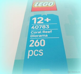 Lego® Originál Promotional 40783, Coral Reef Diorama (nové) - 2