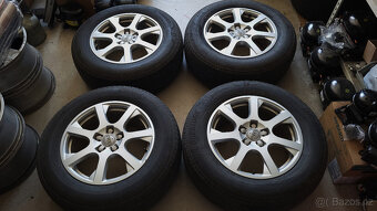Pěkná original letní ALU kola Audi Q5 17" 5x112 - 2