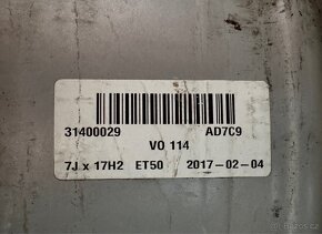 Prodám sadu 4ks ALU originál Volvo - 2