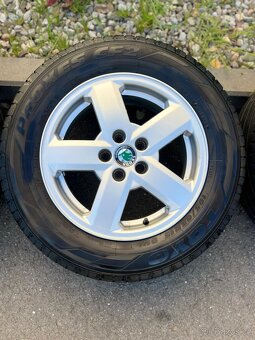 Alu kola originál Škoda 15 5x100 - 2