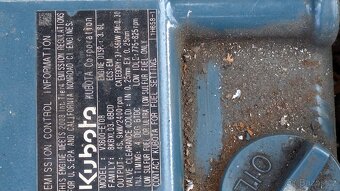 Naftový motor KUBOTA z VZV typ V3600-ET08 - 2
