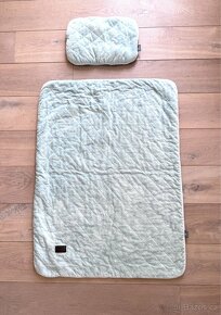 set deky a polštářku Sleepee Royal Baby set, odstín mint - 2