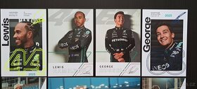 Karty pilotů F1 - Mercedes AMG, Williams, AlphaTauri - 2