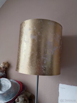 Lampa zlatá stmívací - 2