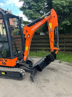 Hitachi zx19 Minibagr 2T + powertilt + 2x lžíce - 2