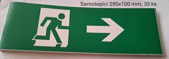Prodám únikové bezpečnostní tabulky - 2
