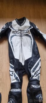 Kožená jednodílná kombinéza ALPINESTARS TOP - 2