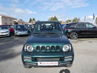 Suzuki Jimny 1.3i 63kW 4x4 2.majitel, závěs, serviska - 2