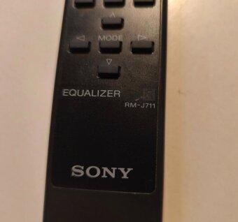 Originální dálkové ovládání k ekvalizéru Sony SONY SEQ-711 - 2