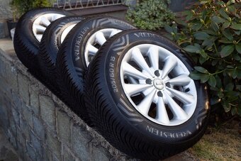 Celoroční pneumatiky 205/60 R15 s ALU disky 7Jx15H2 - 2