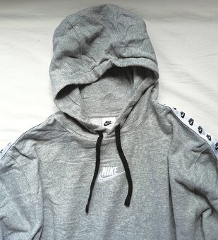 PÁNSKÁ ŠEDÁ MIKINA-NIKE-vel. XL - 2