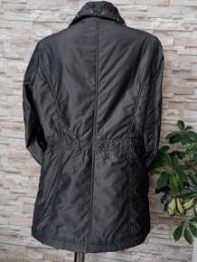 Antracitová zimní/podzimní bunda, parka Canda vel. L - 2