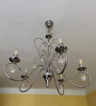 Lustr a dvě přídavné nástěnné světla - 2