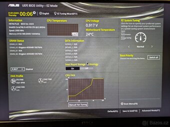 Základní deska ASUS H97M-PLUS + i5-4570S + 8GB RAM - 2