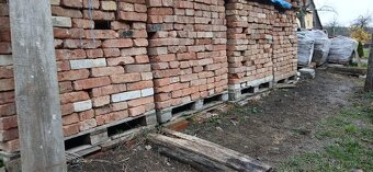Staré pálené-(očištěné)-cihly - 2