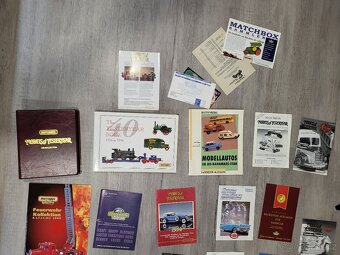 MATCHBOX KATALOGY, LITERATURA KONVOLUT - 2