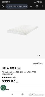 Matrace 120x200 - 2
