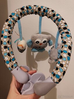 Plyšový oblouk Sova - 2