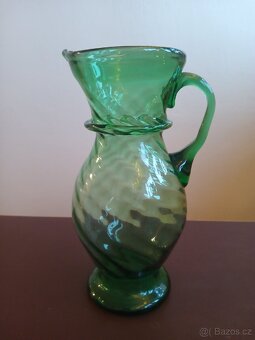 Retro skleněný džbán - 2