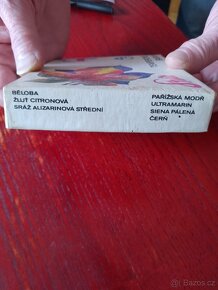 Retro temperové barvy - 2