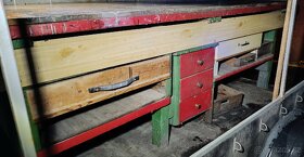 Pracovní dřevěný stůl (ponk) - 2