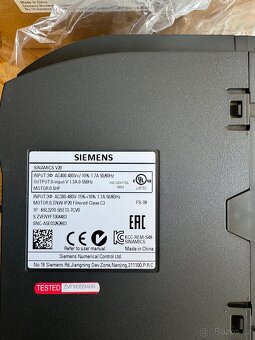 Predám frekvenčný menič SIEMENS 0,37 NOVY KW - 2