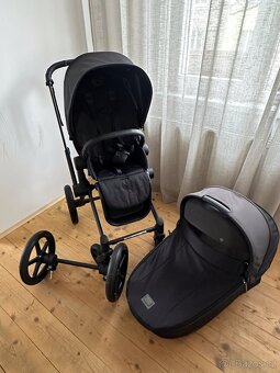 Kočárek CYBEX Platinum Priam – Matt/Onyx Black 2022 - 2