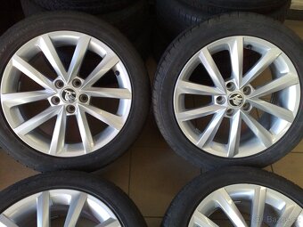 alu kola 5x100 r16 original škoda 215/45r16 - 2