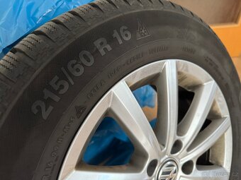 16" Originál VW Merano 5x112 zimní pneu 8,5mm - 2