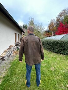 pánská kožená bunda velikost M - 2