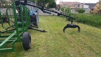 Vyvážečka dřeva za traktor - 2