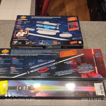 Star wars Darth Maul lightsaber světelný meč lampa - 2