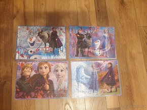 Puzzle hasičské auto, Star Wars, Avengers, Ledové království - 2
