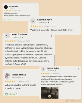 Studny Venc - Čištění studní a výměna čerpadel - 2