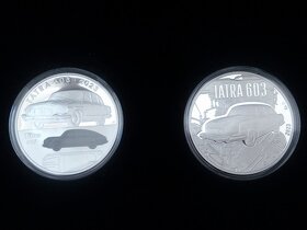 Sada mince 500 Kč a medaile Pocta ČNB Luboši Charvátovi - 2