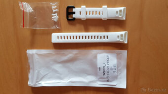 Silikonový bílý pásek pro Huawei band 3 / 3 pro - 2