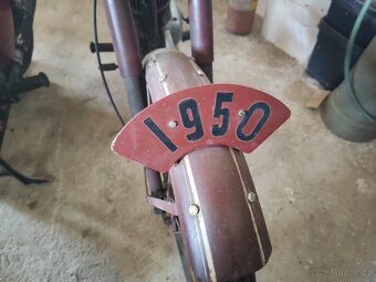 Jawa Monark 150 | Motor Jawa Pérák 150C 1950 - 2