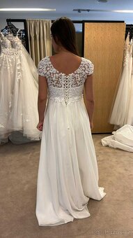 Bílé svatební šaty vel. 38 MAGIC BRIDE - 2