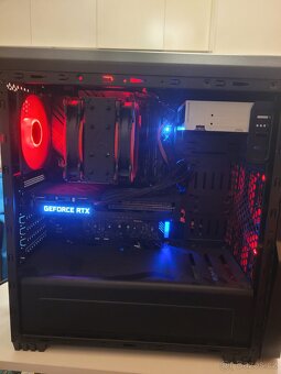 Herní PC + 2 monitory (RTX 3070, Ryzen 5900X, 32 GB RAM) - 2