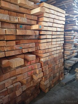 LEVNĚ - Fošny, trámy, hranoly, vše suché - 2