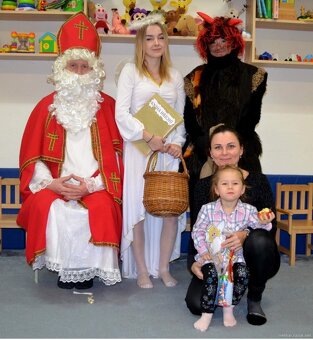 Kostým Mikuláše, čerta a anděla - 2