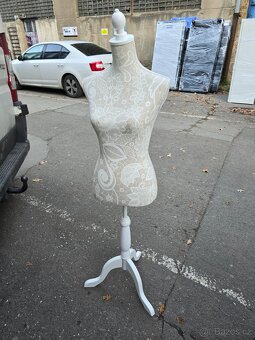 Stojan na oblečení 30x30 výšká 140 cm - 2