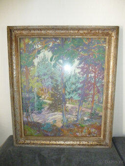 Obraz "Les" Jan Rafael Schuster 1939 - 2