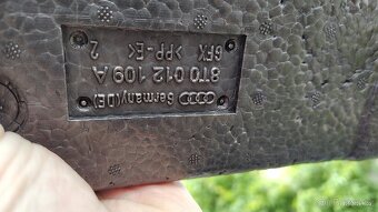 Vypln do rezervy, hever Audi A4 - 2