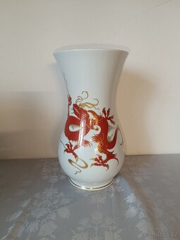 Starožitná váza - Čínský drak - 2