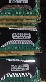 Ram 4GB 8GB 16GB DDR3 1600 CL9 více ks - 2