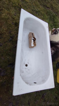 Vana plechová smaltovaná 140x70cm - 2