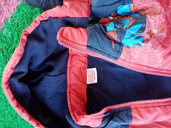 Dětská zimní bunda Spiderman vel. 110 - 2