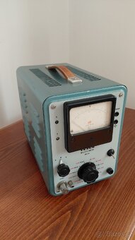 Retro milivoltmetr Tesla BM 384 - 2