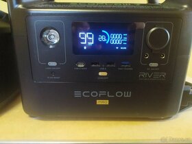 EcoFlow RIVER Pro + přídavná baterie (celkem 1440Wh) - 2